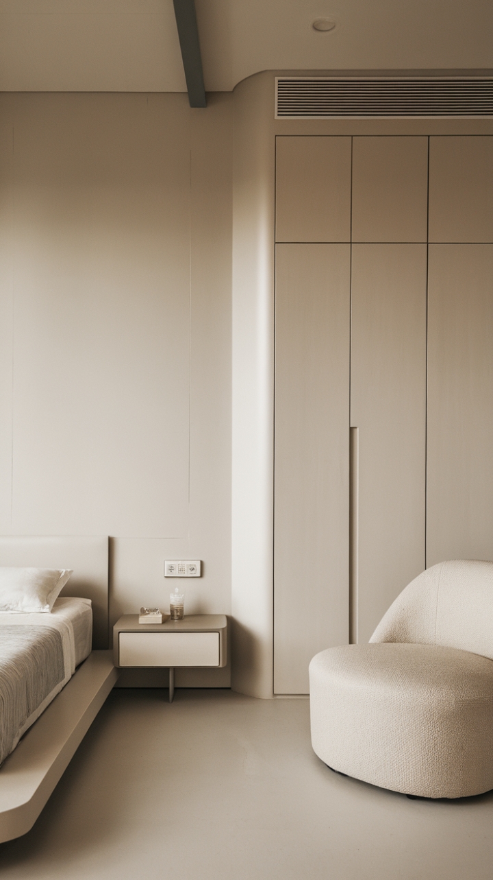 Serene Scandinavian Sanctuary: Embracing Minimalist Elegance and Calm