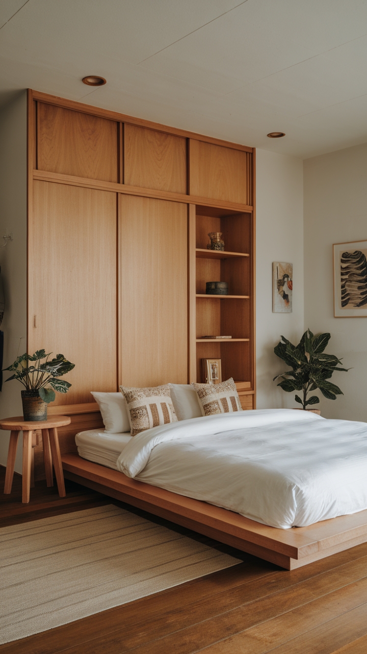 Serene Sanctuary: Embracing Minimalist Elegance with Natural Materials