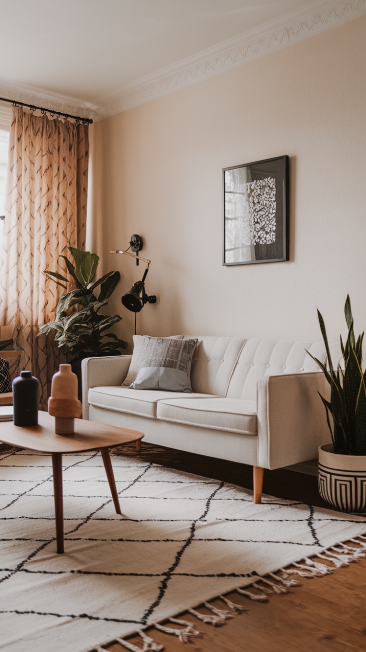 Embracing Cozy Elegance: A Modern-Bohemian Retreat in White
