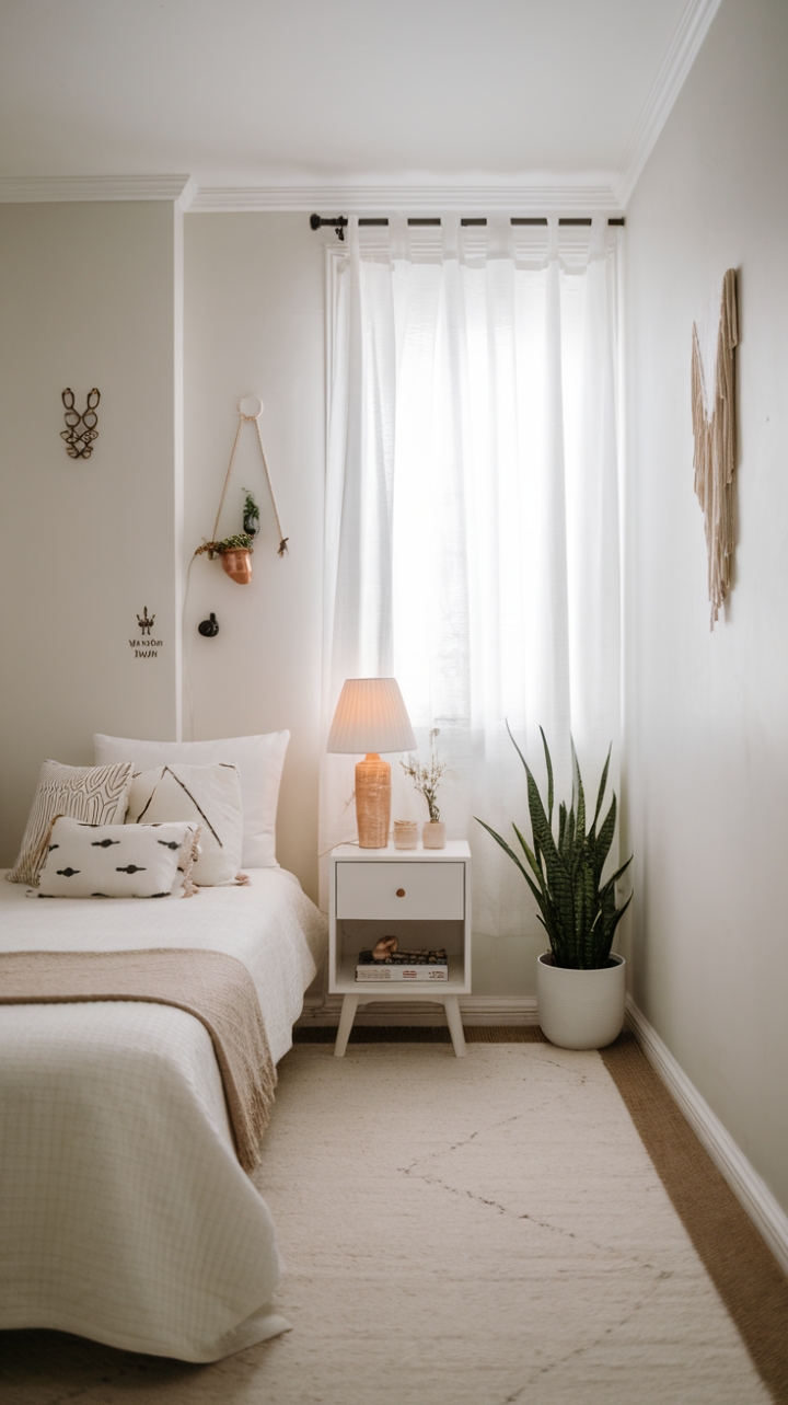Pure Calm: A White-Washed Retreat for Restful Living