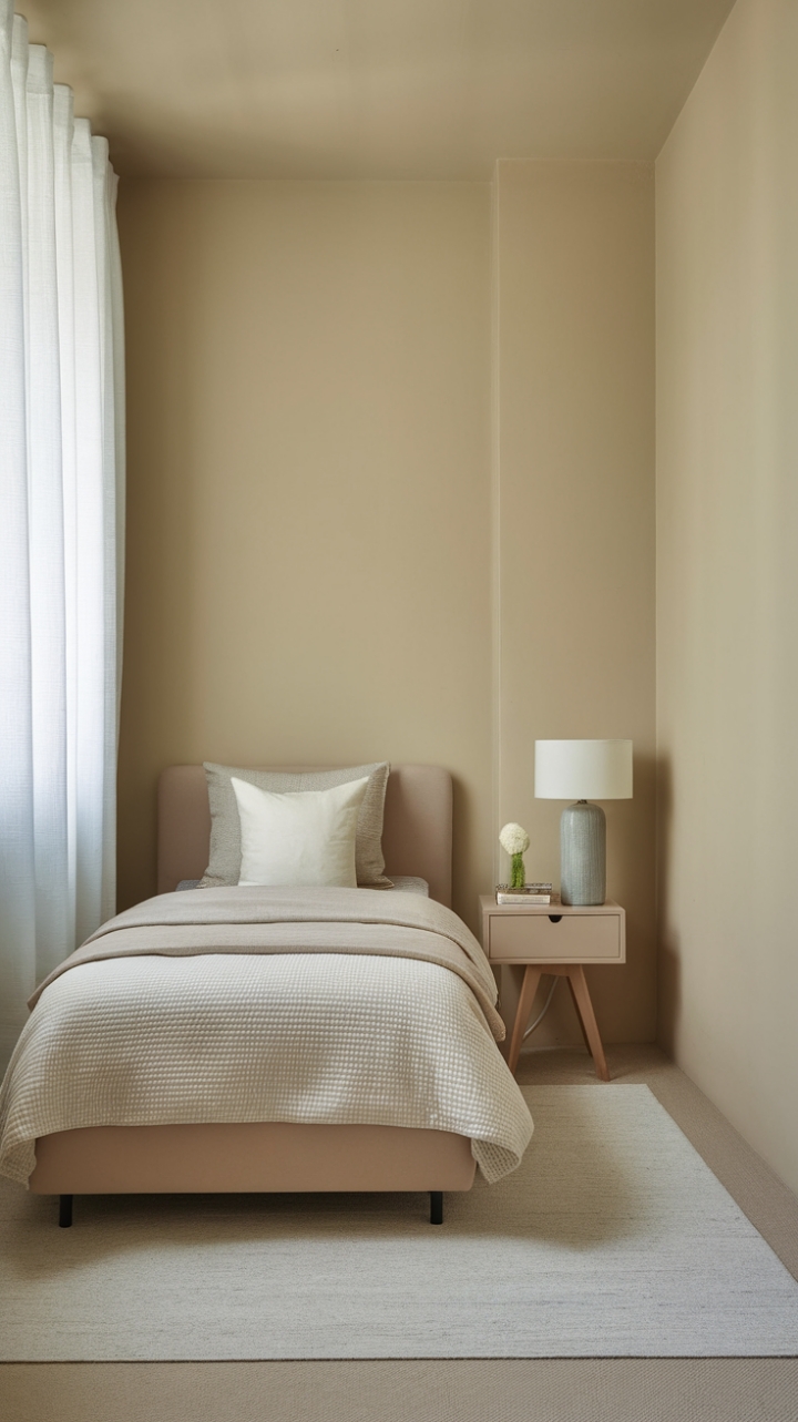 Tranquil Tiny Retreat: Elegant Simplicity in a Small Space