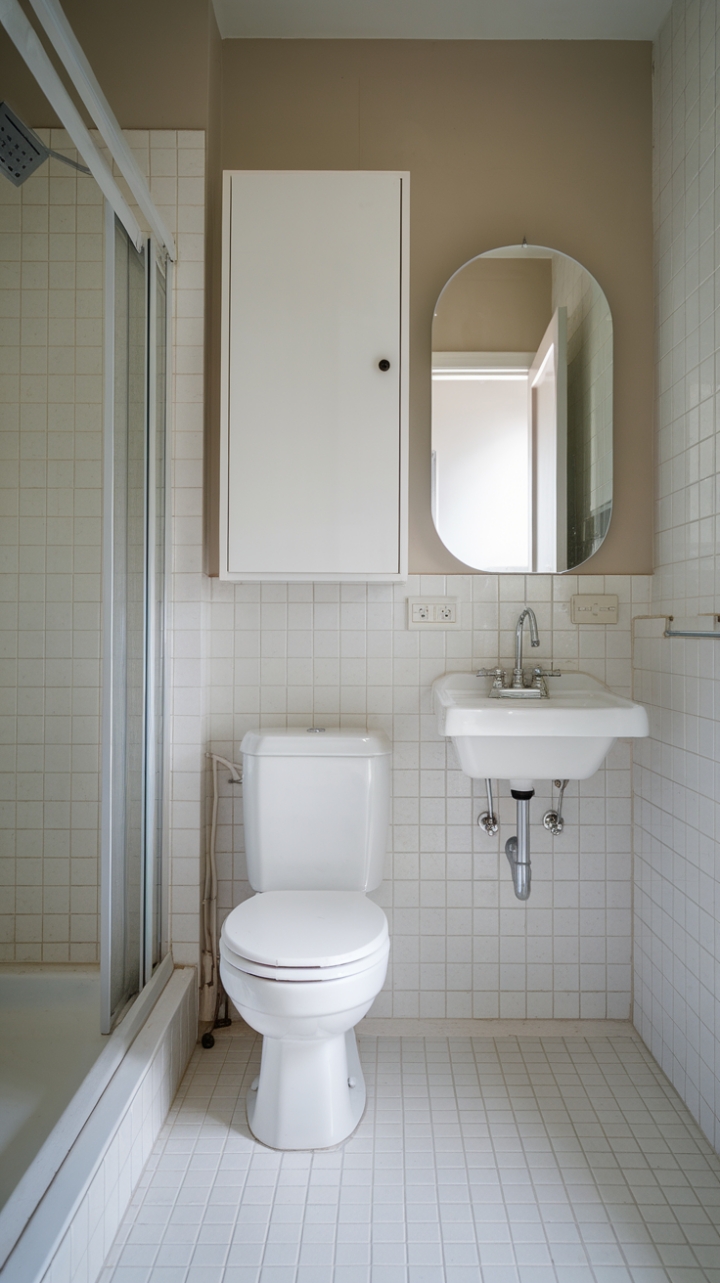 Tranquil Tiny Bathroom: A Minimalist Spa Retreat