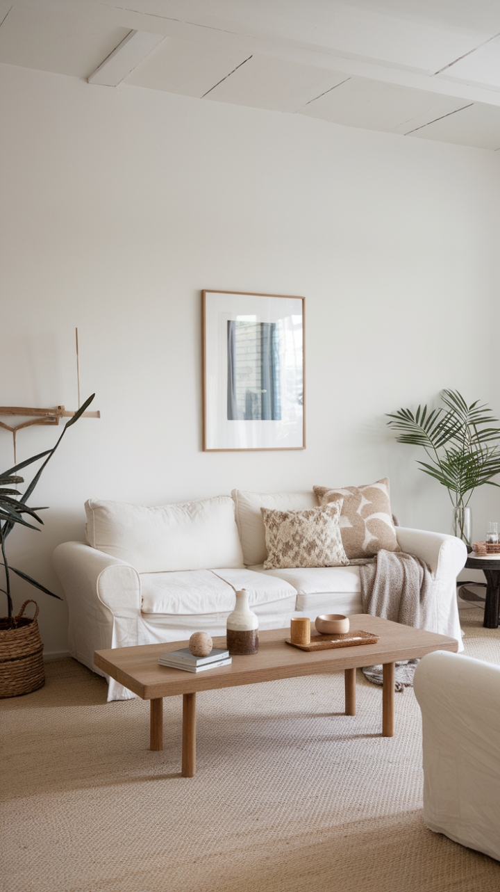 Tranquil Neutral Palette with Clean Lines and Uncluttered Style