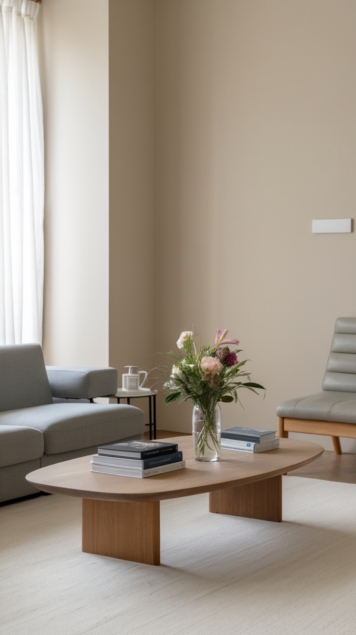 Serene Sophistication: A Minimalist Living Room Retreat