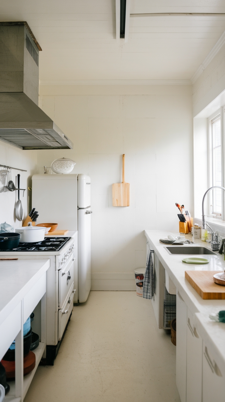 Minimalist Elegance: An Airy, Organized Kitchen Sanctuary