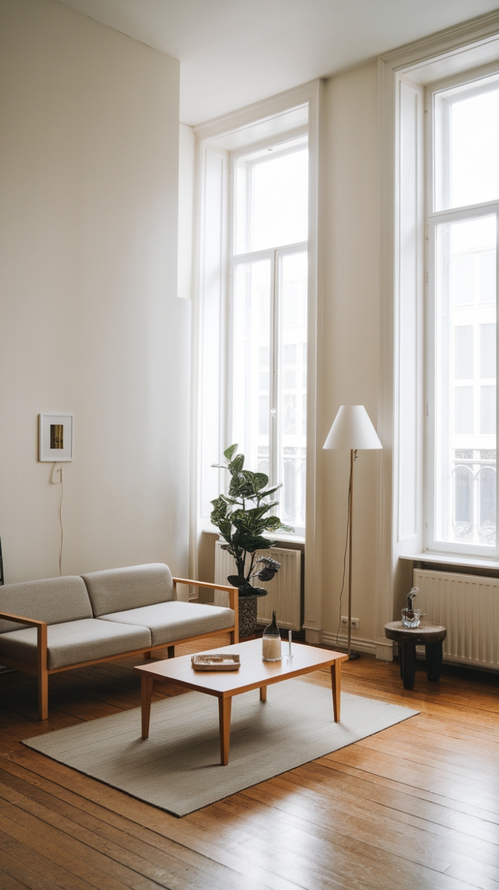 Embrace Calm: A Light-Filled Minimalist Sanctuary with Timeless Elegance