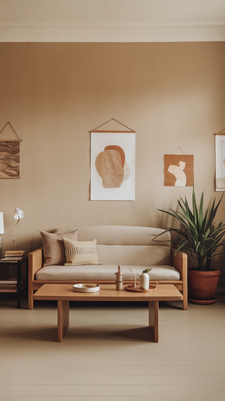 Embracing Calm and Elegance in a Light Wooden Haven