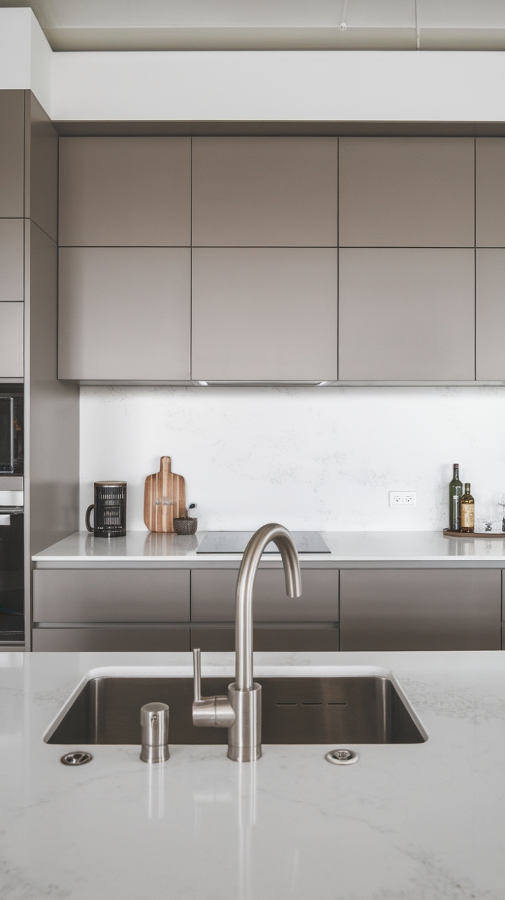 Elevating Simplicity: The Art of Modern Marble and Handleless Design
