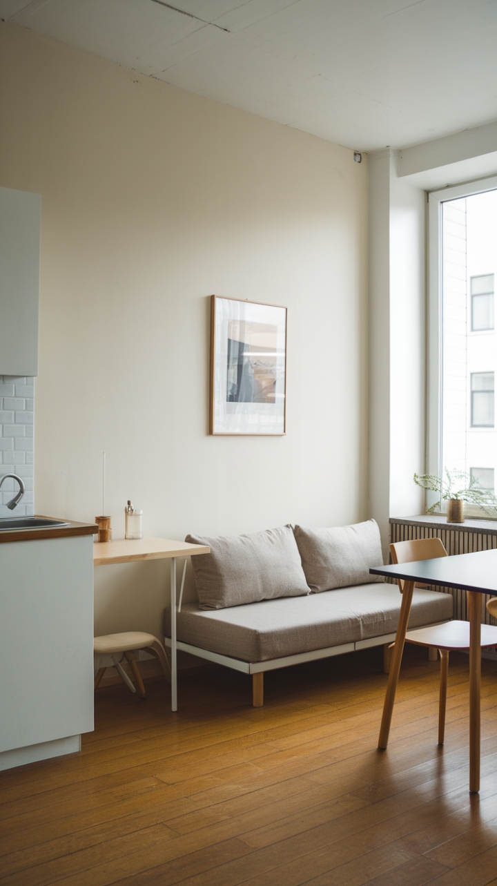 Elegant Simplicity: Modern Space with Clean Lines and Natural Light