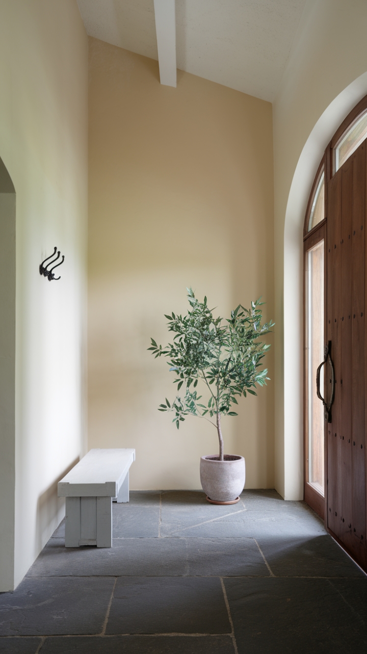Timeless Charm in a Bright, Minimalist Foyer