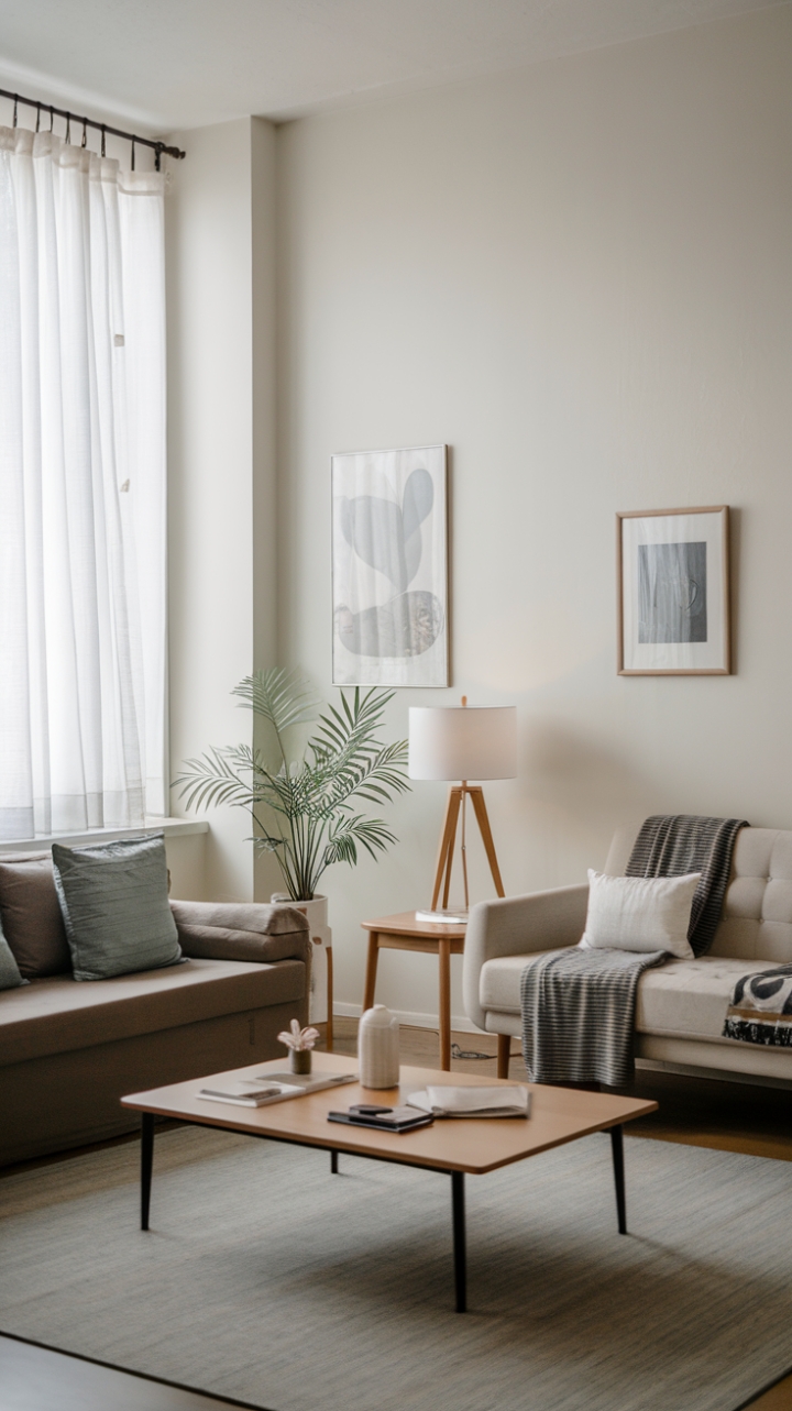 The Art of Minimalism: Creating Calm with White Walls and Thoughtful Decor