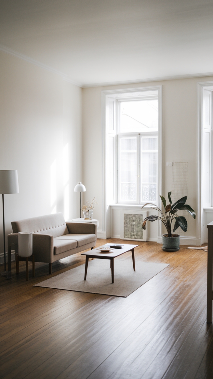 Radiant Minimalism: Embracing Serenity Through Sunlit Simplicity