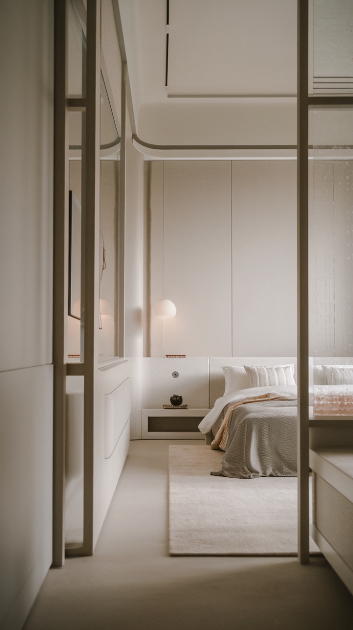 Serene Scandinavian Sanctuary: Embracing Minimalist Elegance