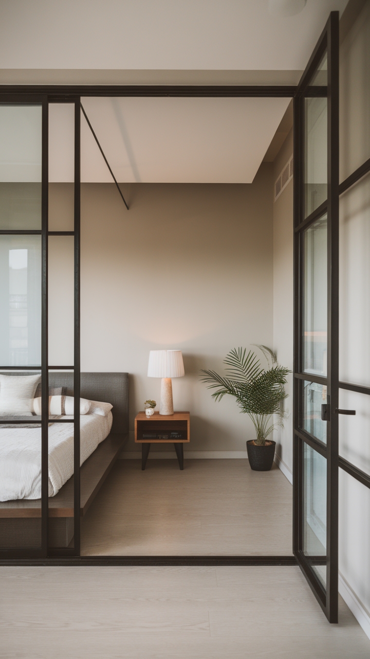 Tranquil Modern Sanctuary with Light Wood Accents