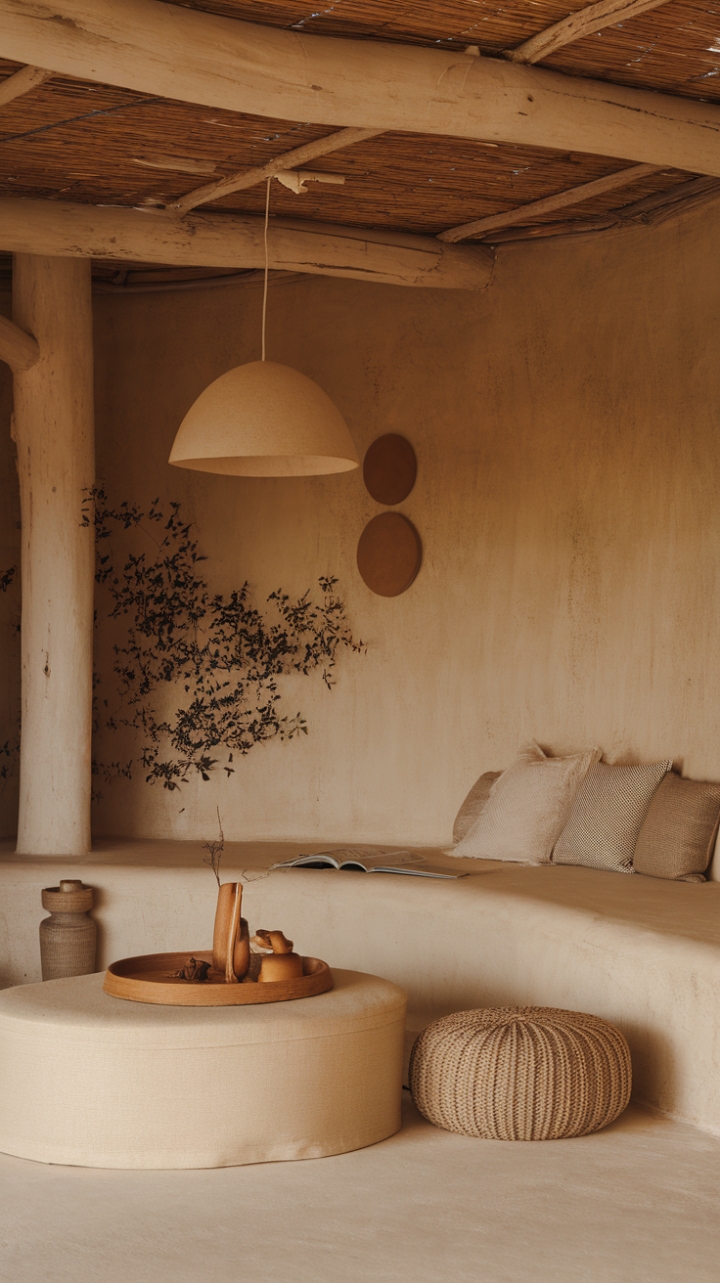 Serene Sanctuary: Embracing Natural Minimalism with Biophilic Elegance