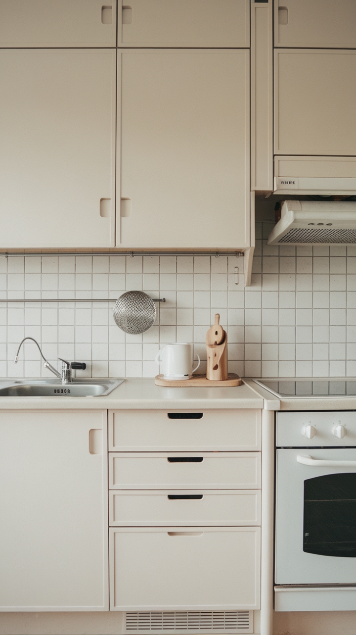Effortless Elegance: Streamlined Scandinavian-Inspired Kitchen Design