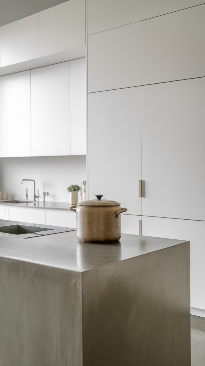 Minimalist Elegance: A Sleek Kitchen Oasis