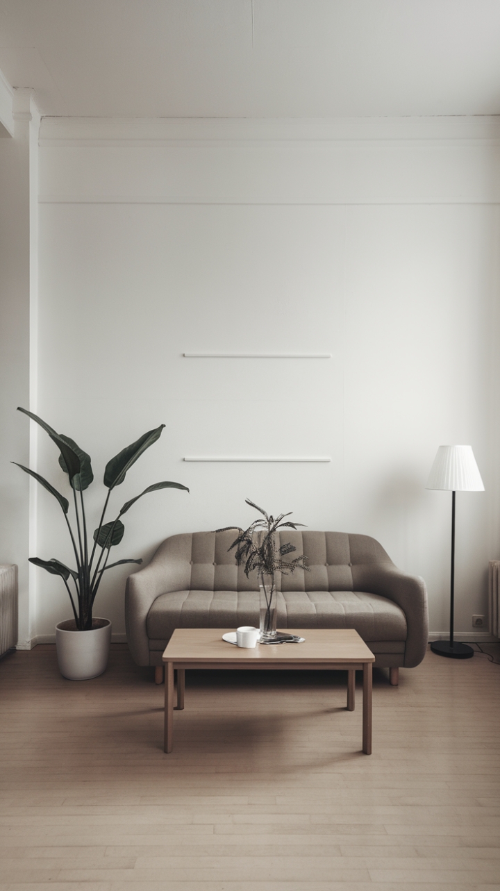 The Art of Simplicity: A Monochrome Sanctuary