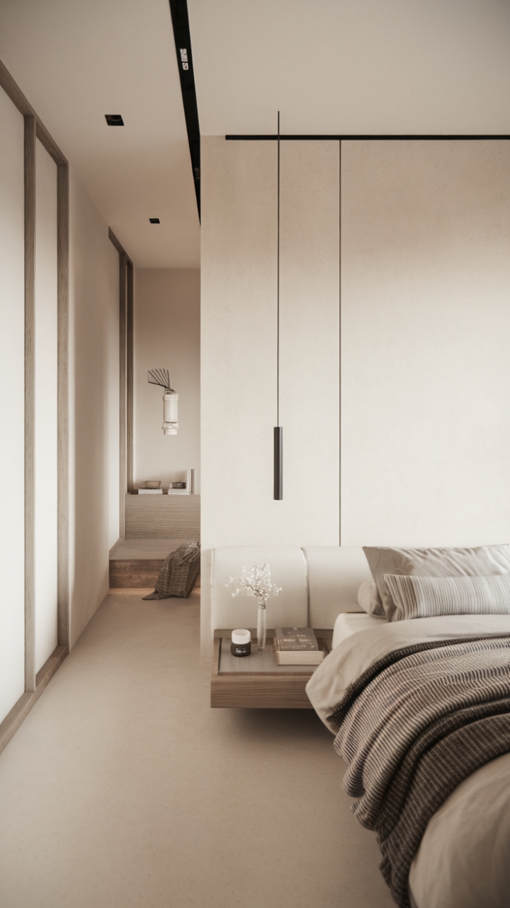 Embracing Simplicity: The Perfect Balance of Function and Calm in a Scandinavian-Inspired Retreat