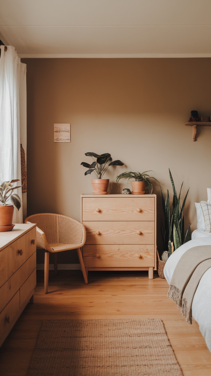 20 Earthy Minimalist Bedroom Ideas That Will Make You Feel Grounded