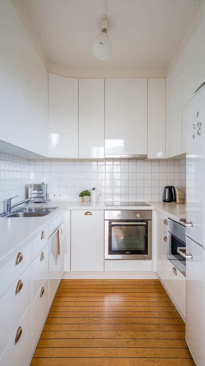 Scandinavian Serenity: A Minimalist Kitchen Retreat
