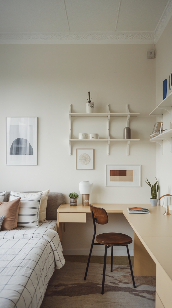 Serene Simplicity: A Minimalist Studio Retreat
