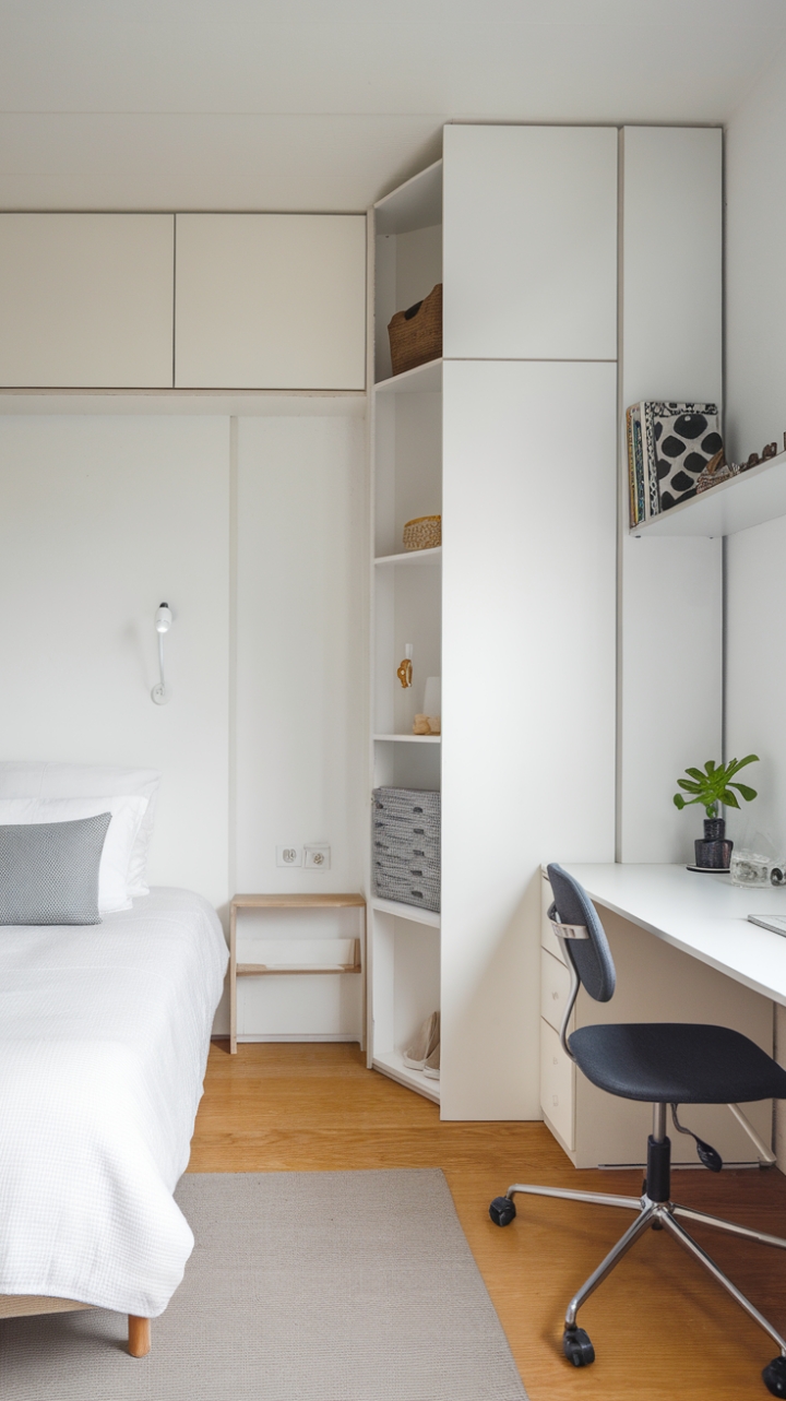 Serene Simplicity: A Bright, Functional Studio Retreat