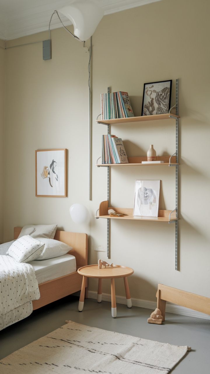Serene Simplicity: A Calm, Minimalist Kids' Retreat