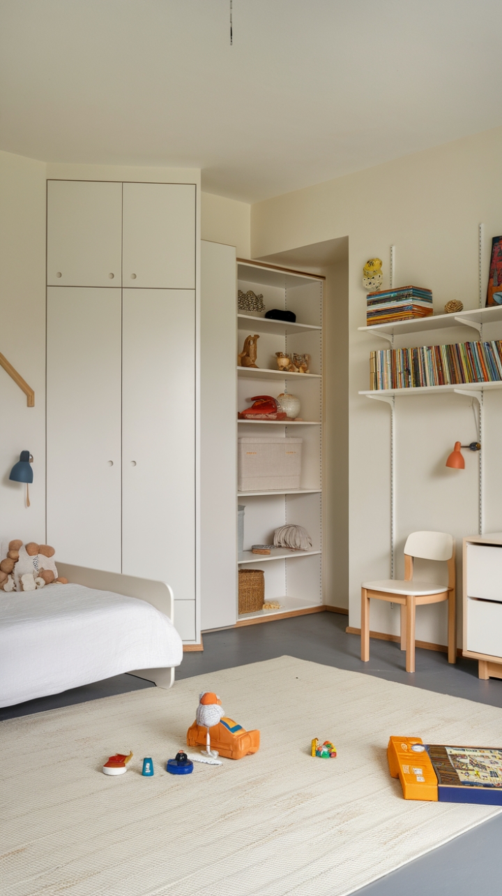 Bright & Calm: Elegant, Uncluttered Childrenâ€™s Retreat