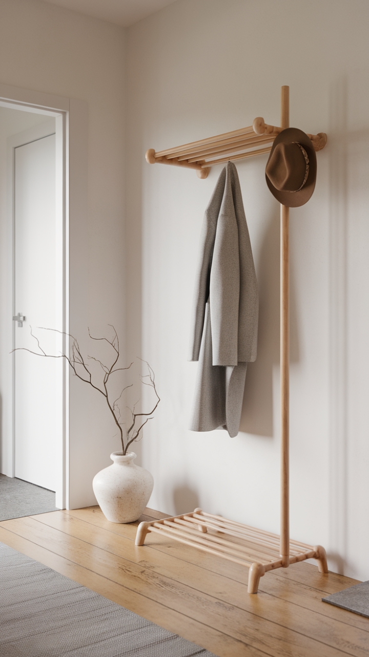 Effortless Scandinavian Elegance in the Entryway