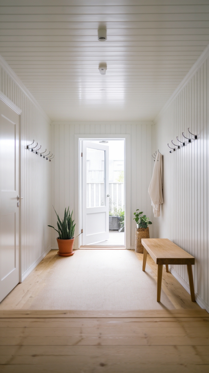 Effortless Elegance: A Modern, Light-Filled Entryway