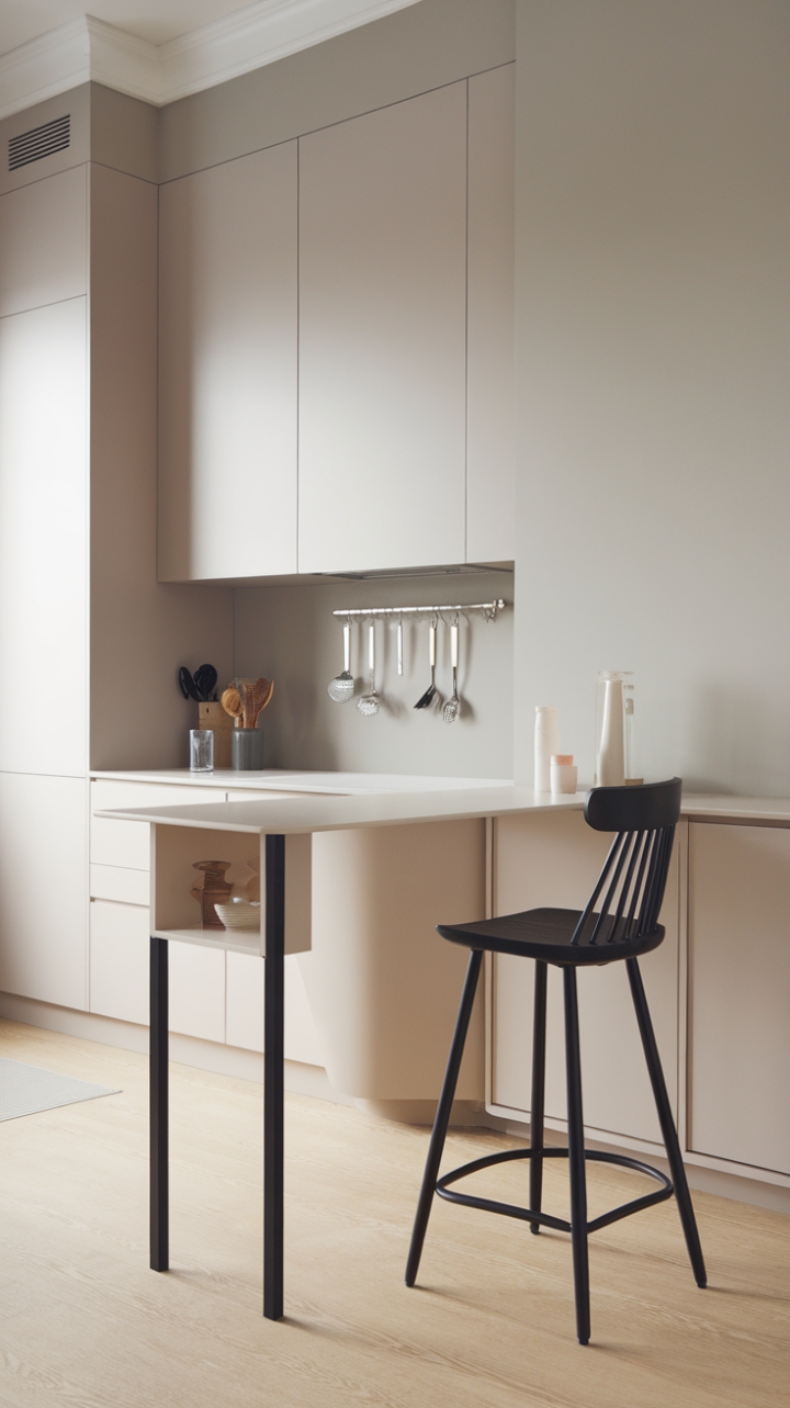 Scandinavian Serenity: A Minimalist Kitchen Retreat