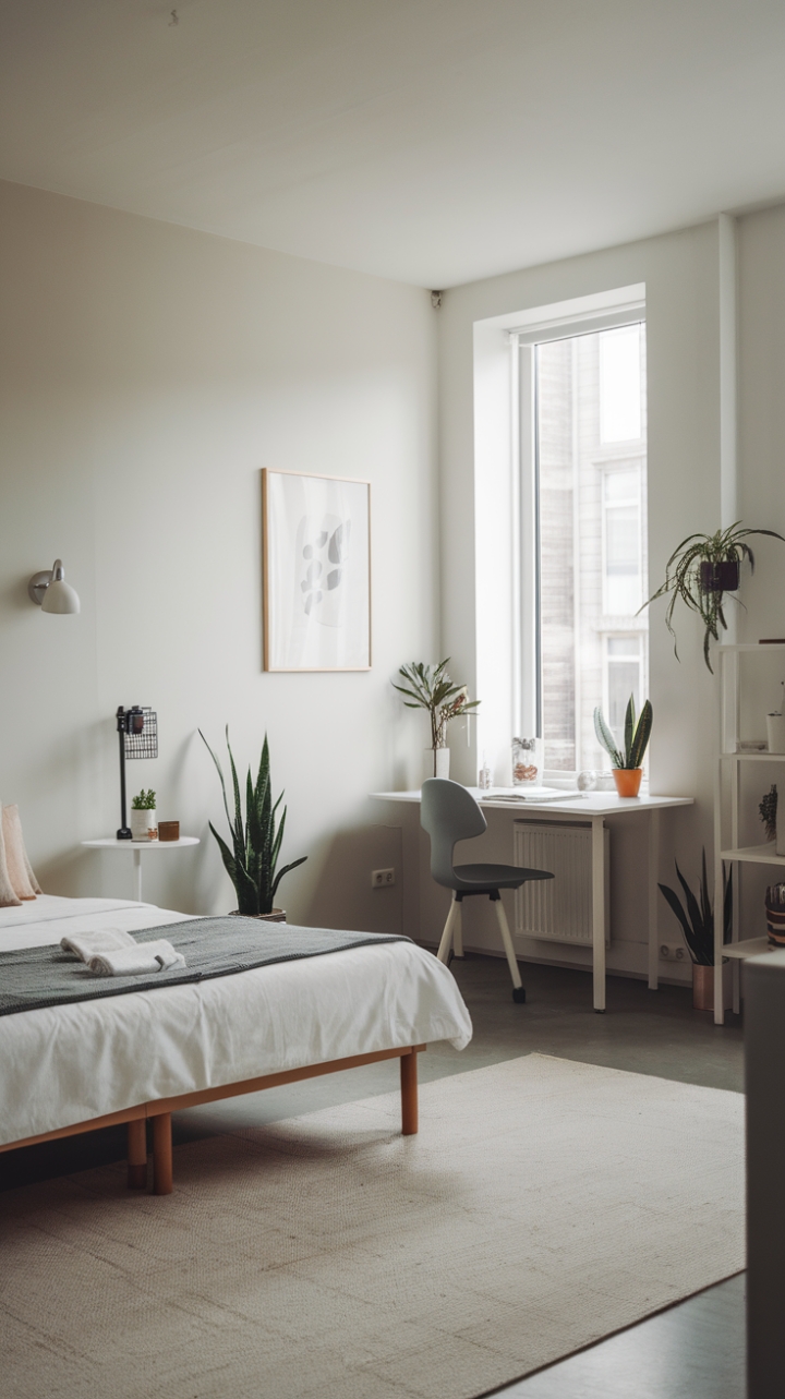 Effortless Elegance in a Crisp White Sanctuary