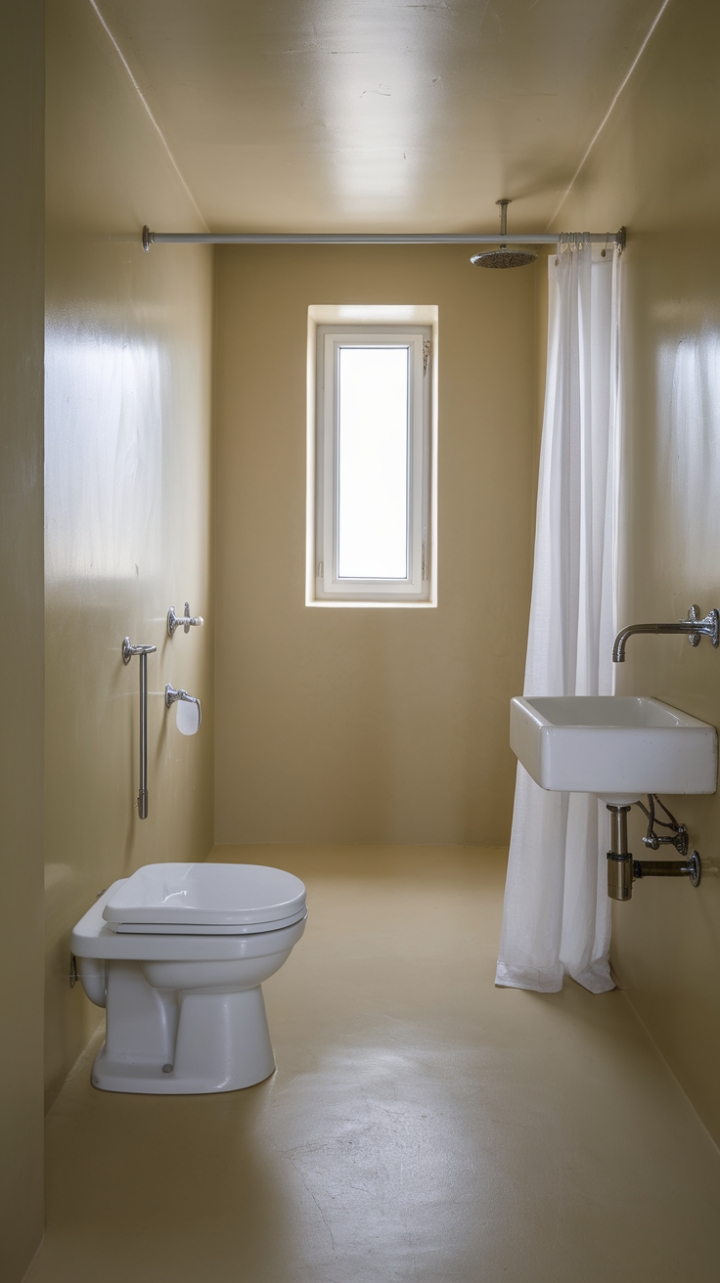 Tranquil Minimalist Bathroom Oasis