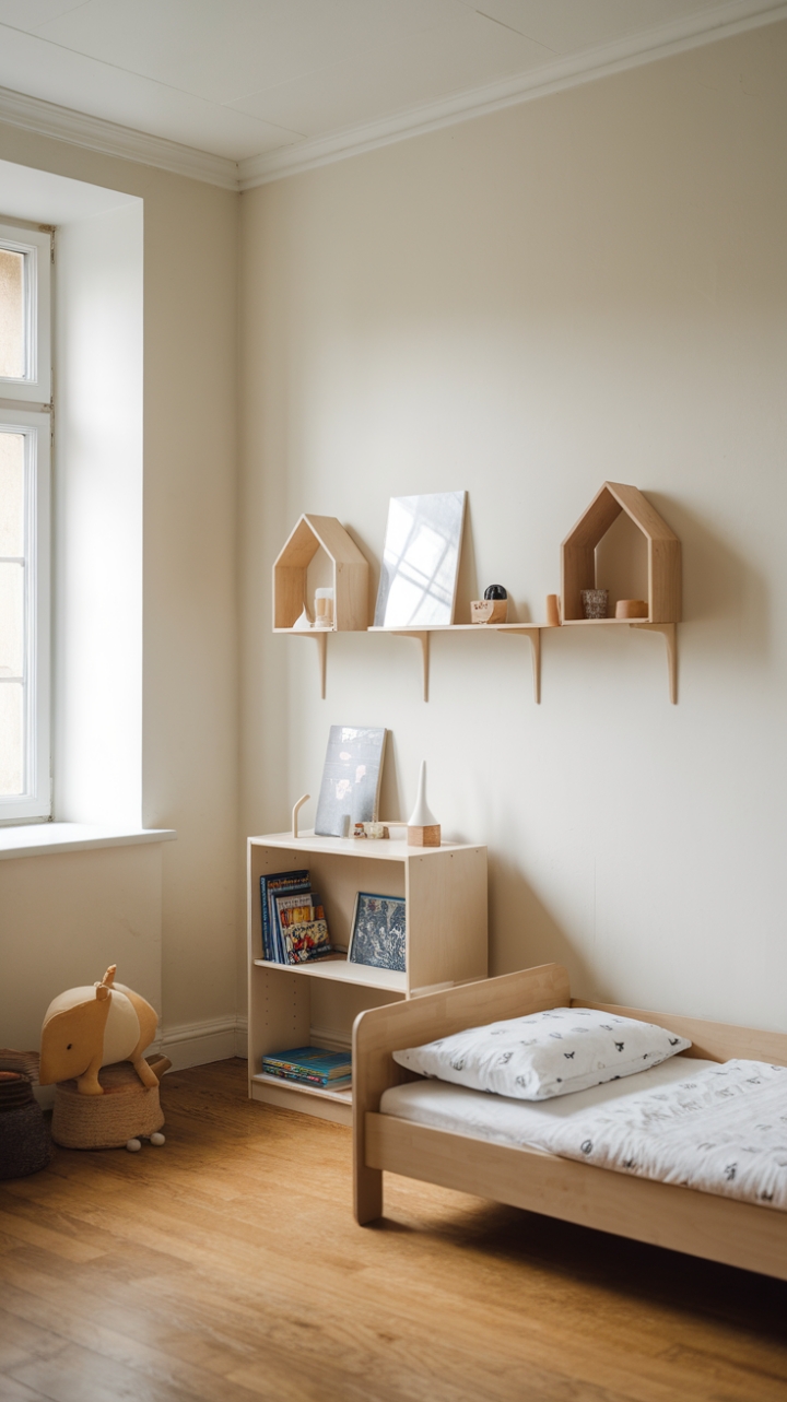 Serene Simplicity: A Minimalist Kidsâ€™ Retreat